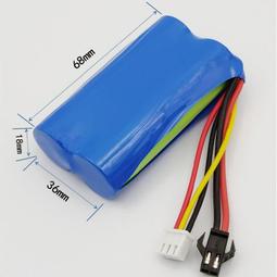 現貨18650電池鋰電動遙控玩具車模3S11.1V伏賽車暴力風扇大容量電池鋰 歷史價格詳細信息