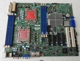 X58雙路主板泰安S7002支持X5650游戲多開工作室1366雙路掛機DNF 歷史價格詳細信息