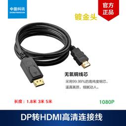 dp轉hdmi線3米4K高清轉接線電競電腦顯示器連接線轉換大DP toHDMI 歷史價格詳細信息