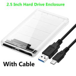 透明硬盤盒2.5英寸移動高速外置接usb3.0筆電電腦固態機械硬盤 歷史價格詳細信息