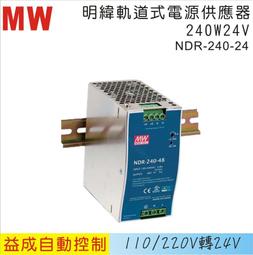 &lt;益成自動&gt;MW 明緯軌道式電源供應器HDR 30W 24V 歷史價格詳細信息