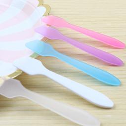 挖勺小挖棒 湯匙型 調棒 口紅挖杓 保養品彩妝挖取專用-超值20入 kiret 歷史價格詳細信息