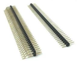 貼片雙排排針2.54MM間距 2*40P 雙排排針 表貼式 SMT貼片排針 歷史價格詳細信息