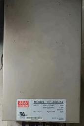議價出售明緯 SE-600-5100-120VAC12A年限 20—21 年 圖片及實物，拍攝無修飾，數量400個。所 歷史價格詳細信息