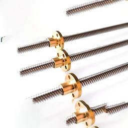 3d打印機配件梯形螺紋T8絲桿步進電機T型螺母套裝直徑8mm 歷史價格詳細信息