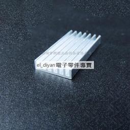 【散熱片】鋁 長20*寬20*高10MM 芯片散熱器 元器件導熱片 歷史價格詳細信息