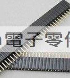 1.27單排針1.27mm間距 1*40P單排針直針 全銅環保 單排 鍍金 177-00256 歷史價格詳細信息
