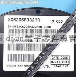 xc6206p332mr印記662k電壓調整ic全新專業配單 歷史價格詳細信息