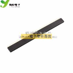 單排母座 間距2.54MM 1*40P 單排圓孔插座 1X40P 單排座 歷史價格詳細信息