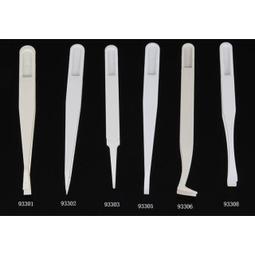 防靜電塑料鑷子黑白色尖頭平頭彎頭扁圓頭電子廠專用工具維修聶子 歷史價格詳細信息