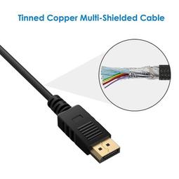 【線材】大dp轉hdmi轉接線1.8米 dp to hdmi公對公displayport高清線1080P 歷史價格詳細信息