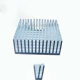 【散熱片】鋁散熱片50*50*20MM 鋁材型散熱器 歷史價格詳細信息