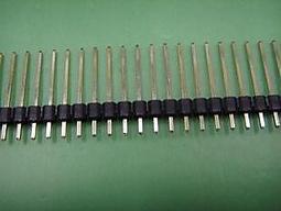 254MM 單排 圓孔 排母 插座 1*40P  圓孔座 內金外錫 1X40PIN 單支 230-00706 歷史價格詳細信息