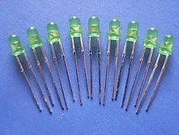 3MM綠 發綠光(高亮) 發光二極體 LED 1000mcd   (40個一拍) 價格比較,價格查詢,歷史價格詳細信息