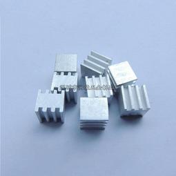 【散熱片】鋁 長20*寬20*高10MM 芯片散熱器 元器件導熱片 歷史價格詳細信息