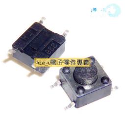 6X6X4.3 6*6*4.3 輕觸開關 4腳直插按鍵開關 觸碰式 （50個） 200-00355 歷史價格詳細信息