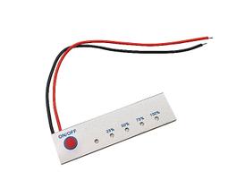 12V電量顯示器 鋰電池組電量百分比指示燈板 3.7/2/3/4S/5/6/7串 Z1356 歷史價格詳細信息