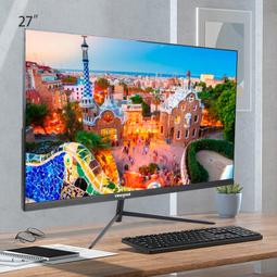 27寸顯示器 無邊框高清液晶曲直面165hz桌上型電腦電競遊戲辦公家用 歷史價格詳細信息