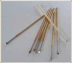 PL75-H2鍍金PAL75-H/直徑1.0九爪梅花頭/彈簧針/1.3針套正品華榮 歷史價格詳細信息