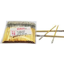 華榮PA100-T2測試探針 全鍍金頭部1.5mm菱形頭彈簧頂針 熱賣 歷史價格詳細信息