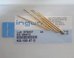 INGUN針套國產英鋼探針KS05047E08繞線針套測試探針ICT治具測試針 歷史價格詳細信息