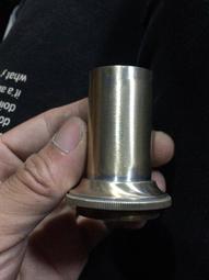 議價出售黃銅的光學法蘭轉接平面轉內孔35mm 內孔直徑35mm深30mm 帶鎖緊墊圈，外面加個螺絲即可鎖緊 之后是消光 歷史價格詳細信息