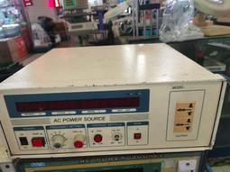 議價出售變頻電源，深圳菊水皇家變頻電源APS6001，1KW，0-300V，功能正常的，成色新，包好廣東省包郵！不議價 歷史價格詳細信息