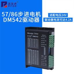 57/86步進馬達驅動器DM542配齒輪減速 電流4A 24V-50V直流128細分 歷史價格詳細信息