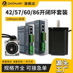 57/86兩相閉環步進伺服馬達驅動器控制器正反轉混合套裝2NM帶煞車 歷史價格詳細信息