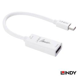 LINDY 林帝 mini DisplayPort公 轉 4K HDMI母 主動式轉接器 (41729) 歷史價格詳細信息