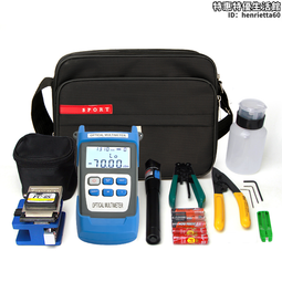 光纖冷接工具套裝 FTTH皮線光纜熔接機工具 光功率計 10公裡紅光筆 切割刀 米勒鉗開剝器剝線鉗子組合工具包 歷史價格詳細信息