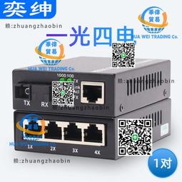1光4電千兆6口POE供電交換機光纖收發器小區道路學校監控無線AP 歷史價格詳細信息
