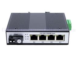 工業級光纖收發器千兆1光4電單模單纖SFP光口平安城市網絡交換機 歷史價格詳細信息