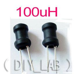 【DIY_LAB#221】100uH (2A)工字電感/功率電感/磁心電感/線繞電感 體積：8*10mm (現貨) 歷史價格詳細信息