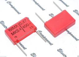 德國WIMA MKS4 0.47uF(470nF) 250V 5% 腳距:10mm 金屬膜電容 1顆1標 歷史價格詳細信息