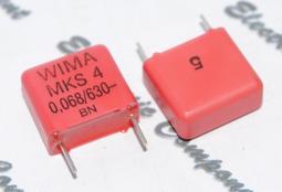 德國WIMA MKS4 0.68uF(680nF) 1000V 5% 腳距:27.5mm 金屬膜電容 1顆1標 歷史價格詳細信息
