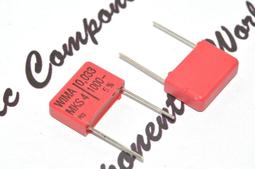 德國WIMA MKS4 0.33uF(330nF) 100V 5% 腳距:10mm 金屬電容器 1顆1標 歷史價格詳細信息