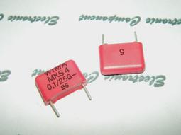 德國WIMA MKS4 0.01uF(10nF) 100V 5% 腳距:7.5mm 金屬膜電容 1顆1標 歷史價格詳細信息