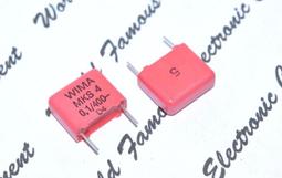 德國WIMA MKS4 0.01uF(10nF) 100V 5% 腳距:7.5mm 金屬膜電容 1顆1標 歷史價格詳細信息