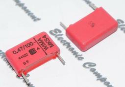 德國WIMA MKS4 0.47uF(470nF) 250V 5% 腳距:10mm 金屬膜電容 1顆1標 歷史價格詳細信息