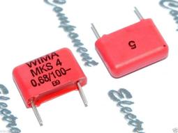 德國WIMA MKS4 6.8uF(6800nF) 400V 5% 腳距:37.5mm 金屬膜電容 1顆1標 歷史價格詳細信息