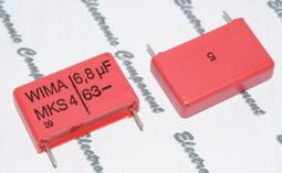 德國WIMA MKS4 6.8uF(6800nF) 400V 5% 腳距:37.5mm 金屬膜電容 1顆1標 歷史價格詳細信息