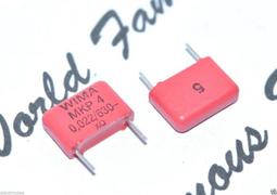 德國WIMA MKP4 0.22uF(220nF) 630V 5% 腳距:22.5mm 金屬膜電容 1顆1標 歷史價格詳細信息