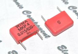 德國WIMA MKP4 0.15uF(150nF) 630V 5% 腳距:15mm 金屬膜電容 歷史價格詳細信息
