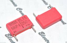 德國WIMA MKP4 0.15uF(150nF) 630V 5% 腳距:15mm 金屬膜電容 歷史價格詳細信息