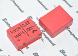德國WIMA MKP4 0.22uF(220nF) 630V 5% 腳距:22.5mm 金屬膜電容 1顆1標 歷史價格詳細信息
