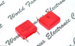 德國WIMA MKP4 0.15uF(150nF) 630V 5% 腳距:15mm 金屬膜電容 歷史價格詳細信息
