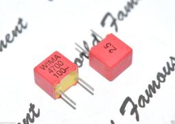 德國WIMA FKP2 4700P(4.7nF) 100V 1% 腳距:5mm 金屬膜電容 1顆1標 歷史價格詳細信息