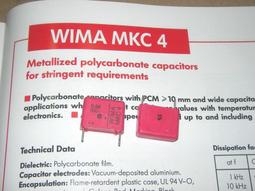 德國WIMA MKC4 6.8uF(6800nF) 63V 10% 腳距:22.5mm 金屬膜電容 1顆1標 歷史價格詳細信息