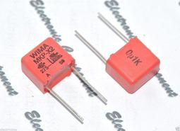 德國WIMA MKP-Y2 0.01uF(10nF) 300Vac 10% 腳距:15mm Y2電容 1顆1標 歷史價格詳細信息